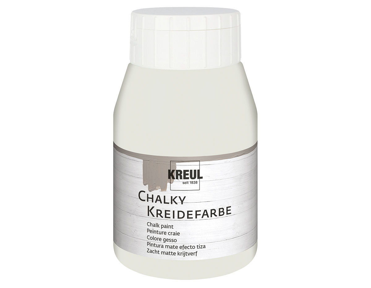 K75112 Peinture CHALKY effet craie Creme cashmere 500ml C Kreul