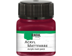 K75269 Peinture acrylique mate rouge vin C Kreul - Article