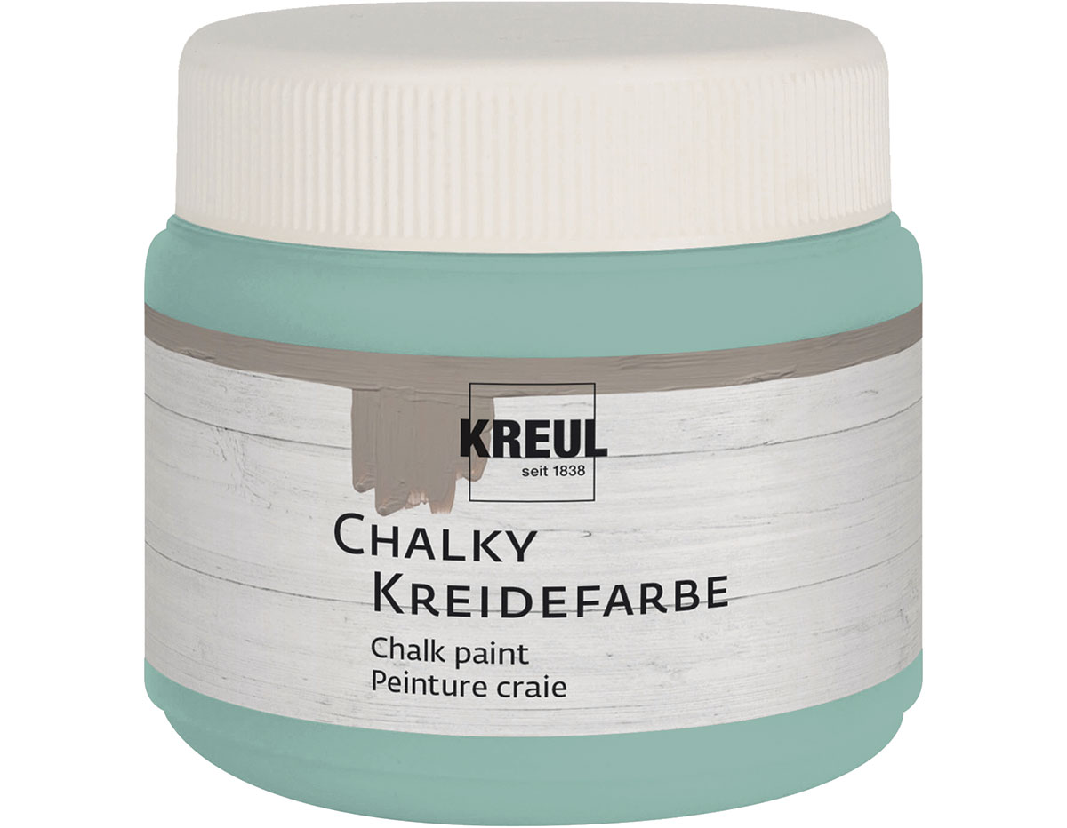 K75326 Peinture CHALKY effet craie vert glace menthe 150ml C Kreul