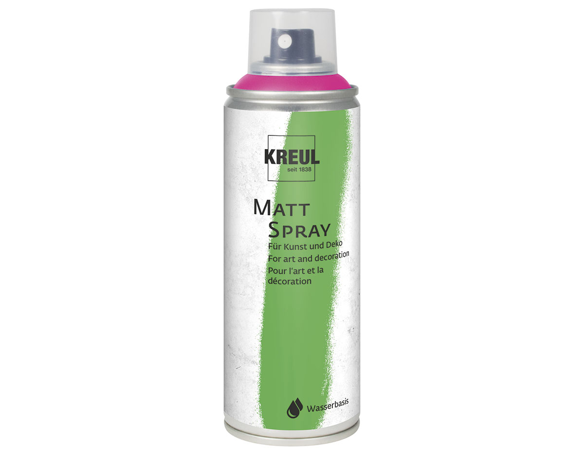 K76317 Peinture Spray KREUL mate rose 200ml C Kreul
