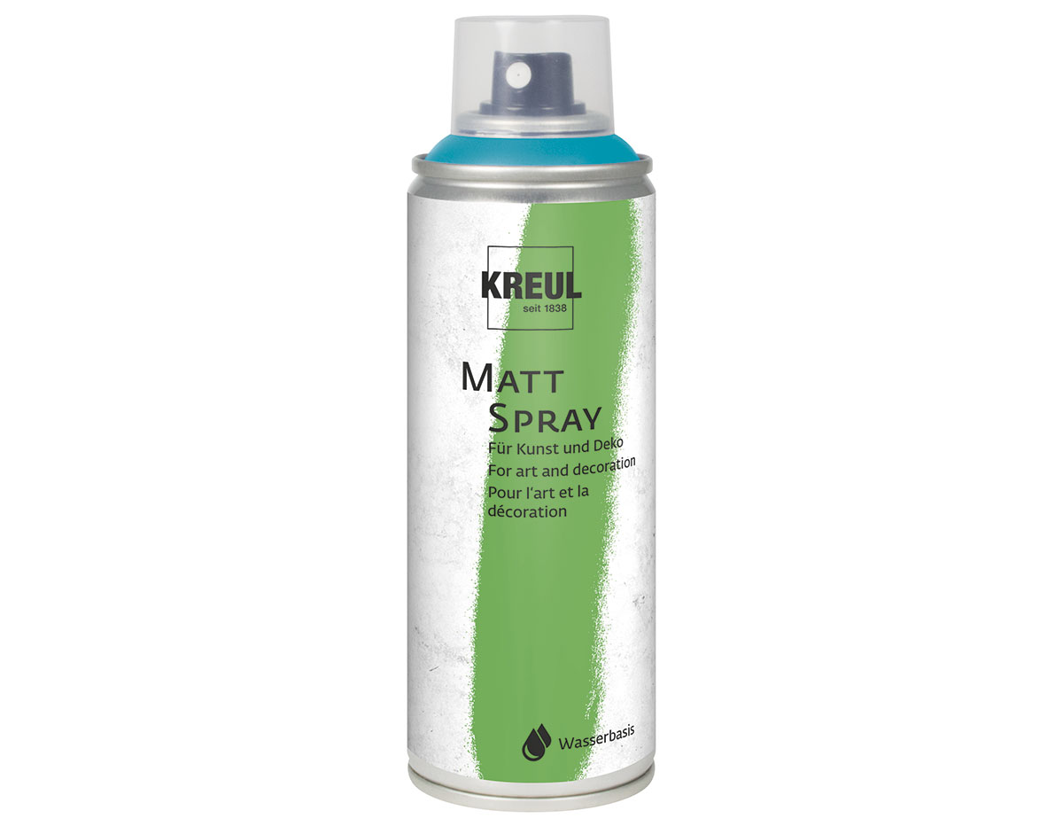 K76322 Peinture Spray KREUL mate turquoise200ml C Kreul