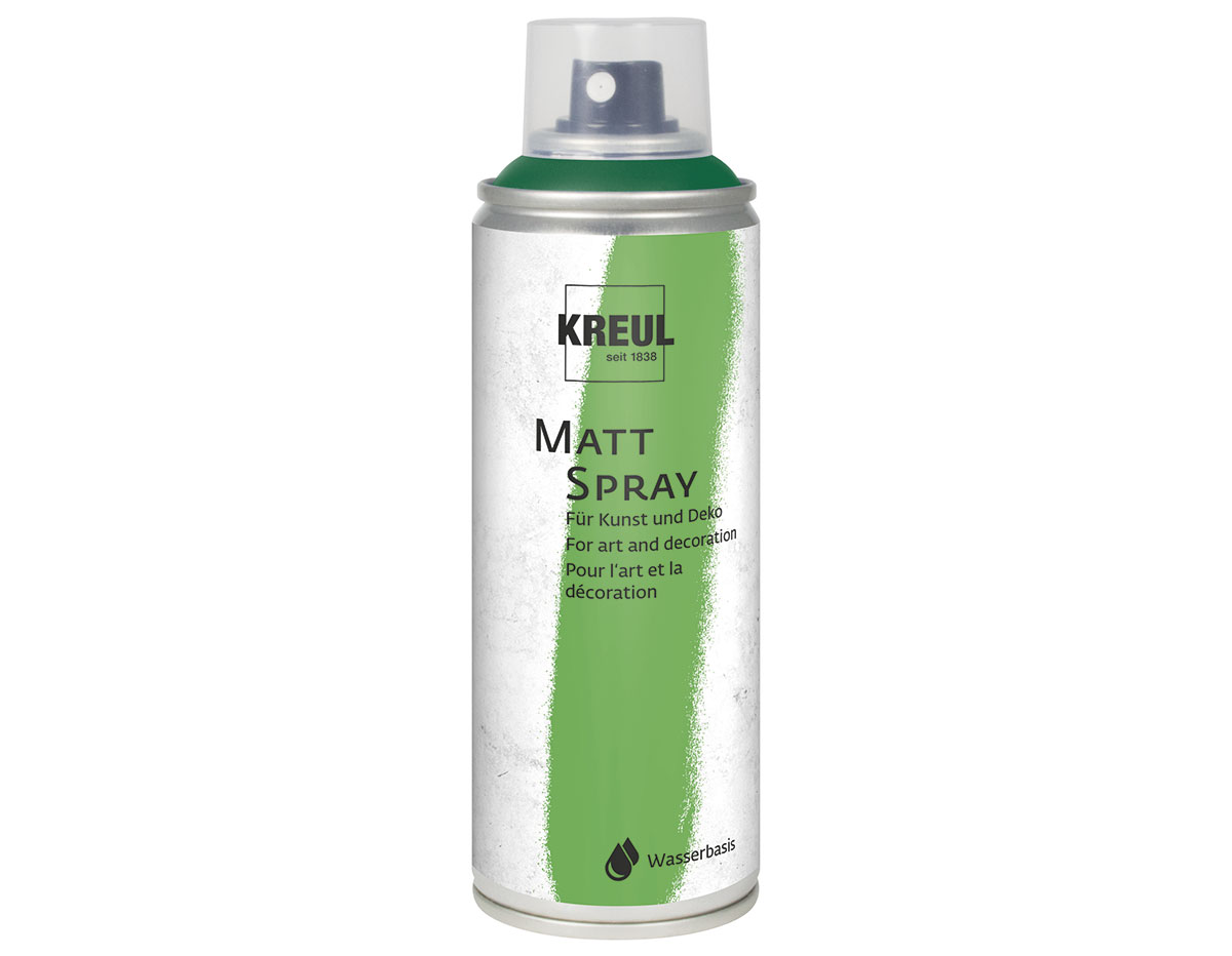 K76323 Pintura Spray KREUL mate verde 200ml Kreul