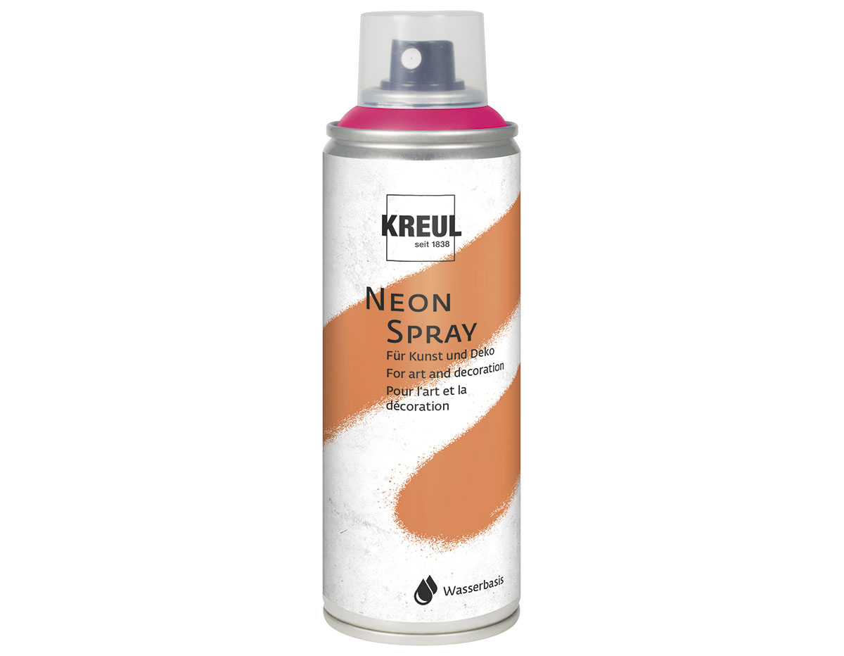 K76372 Peinture Spray KREUL Chalky NEON rose neon 200ml C Kreul