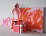 K76372 Peinture Spray KREUL Chalky NEON rose neon 200ml C Kreul - Article3