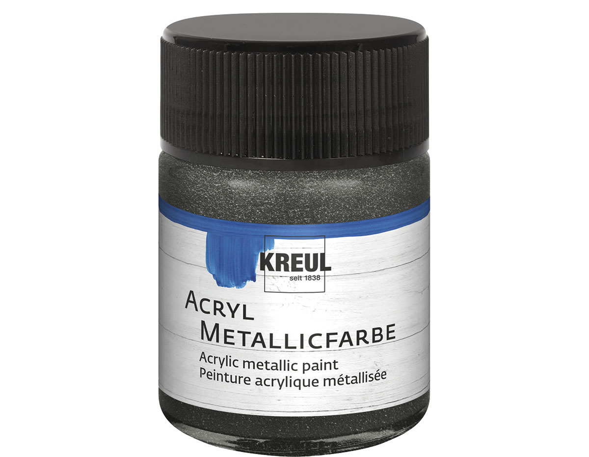 K77578 Peinture acrylique metallique anthracite C Kreul