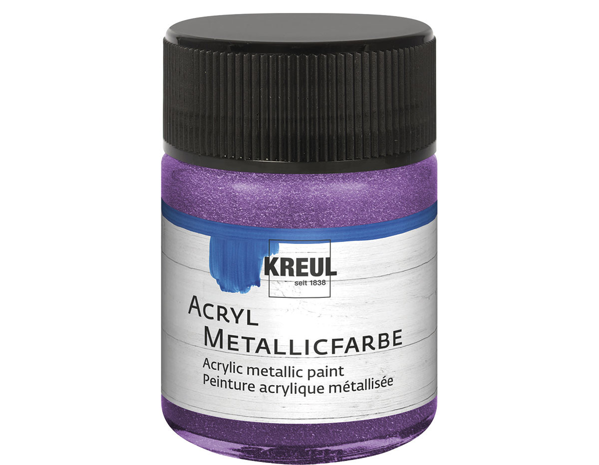 K77581 Peinture acrylique metallique lila C Kreul