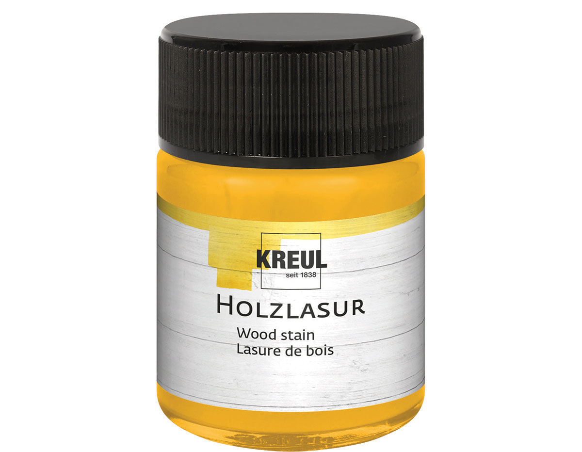 K78502 Tinte para madera amarillo sol Kreul