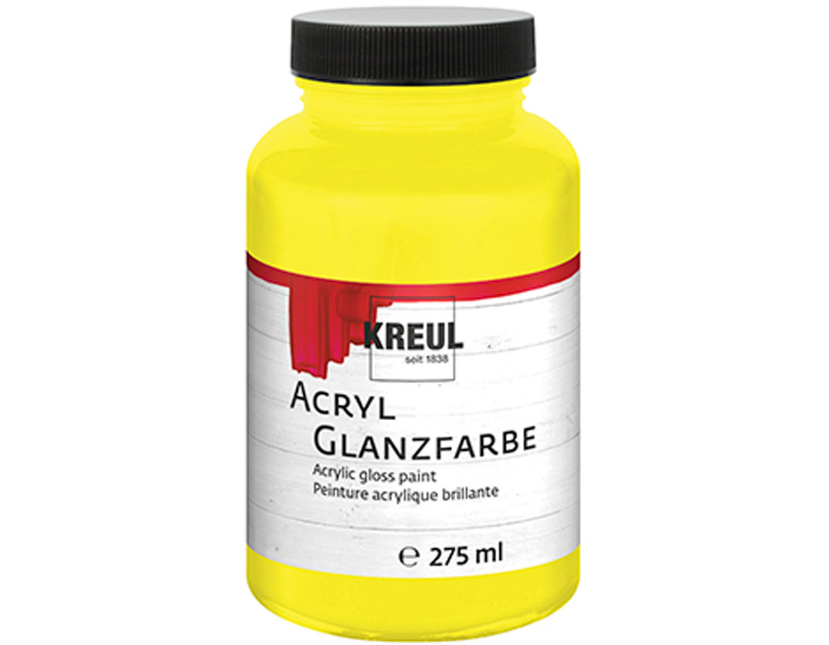 K79002 Pintura acrilica brillante amarillo claro Hobby line