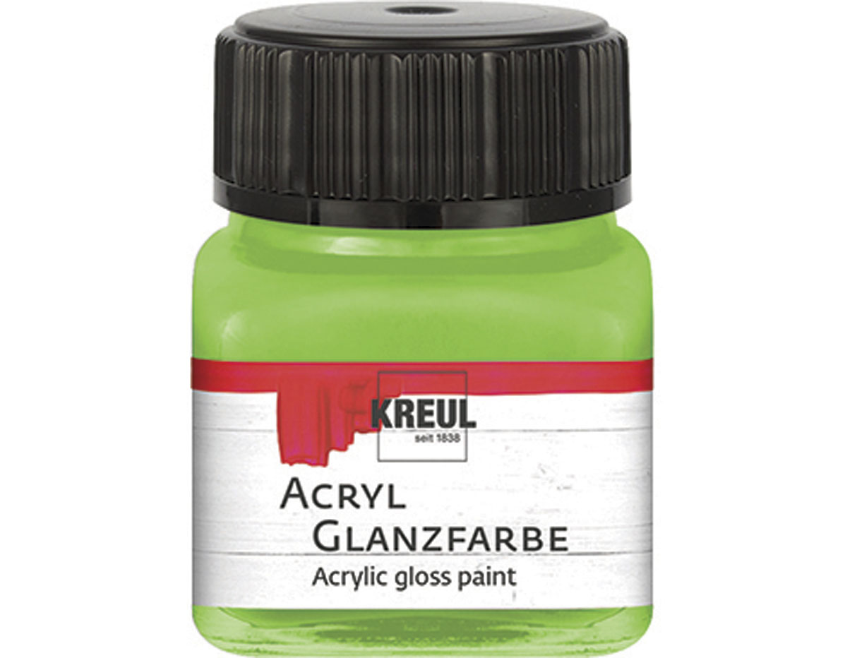K79217 Peinture acrylique brillante vert lime C Kreul
