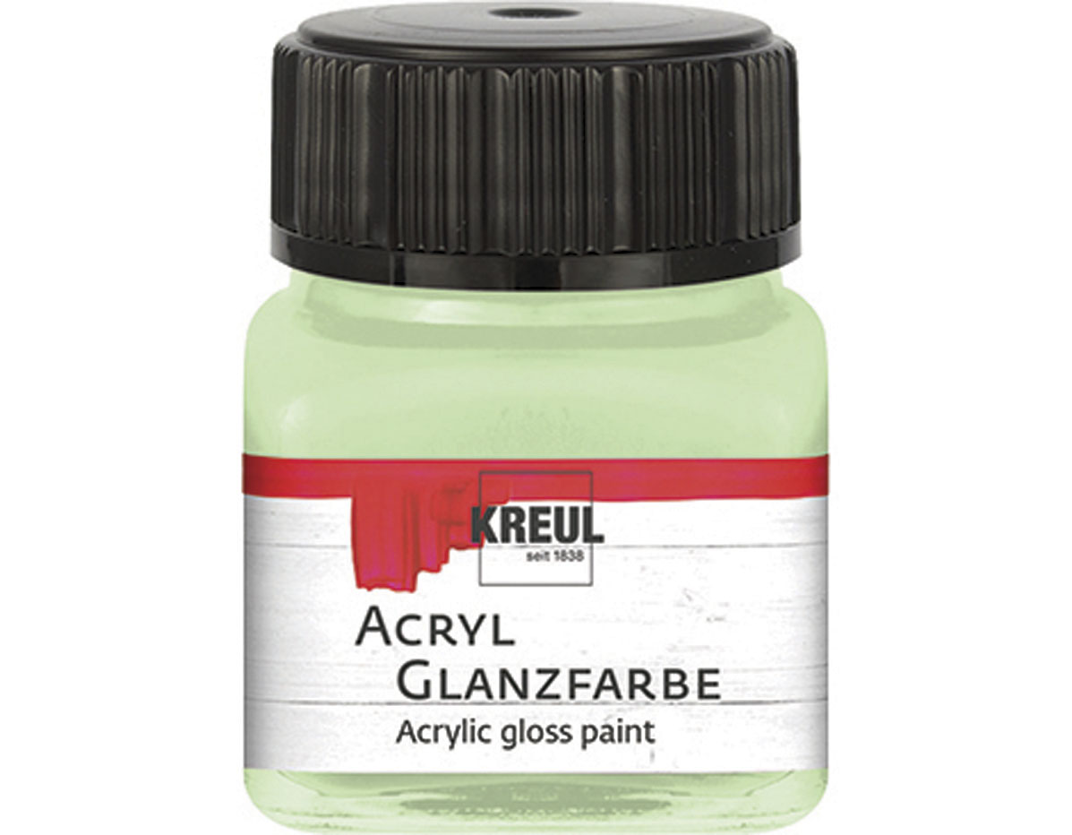 K79221 Peinture acrylique brillante vert suave C Kreul