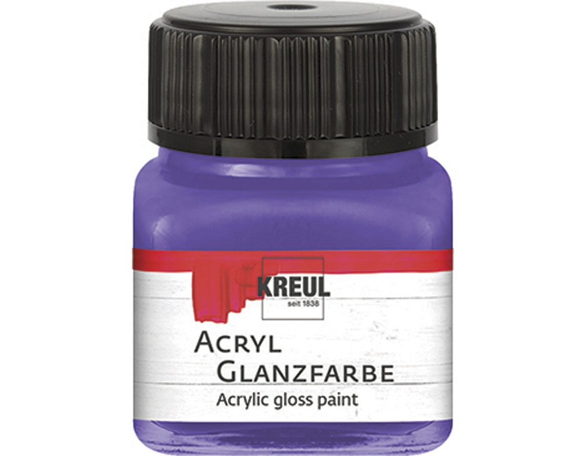 K79225 Peinture acrylique brillante violet C Kreul