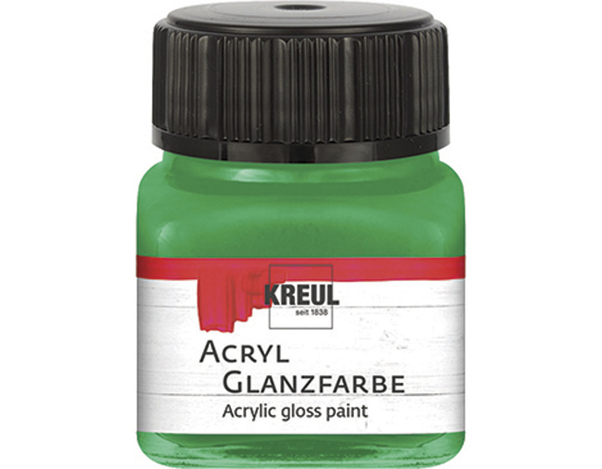 K79235 Peinture acrylique brillante vert fonce C Kreul