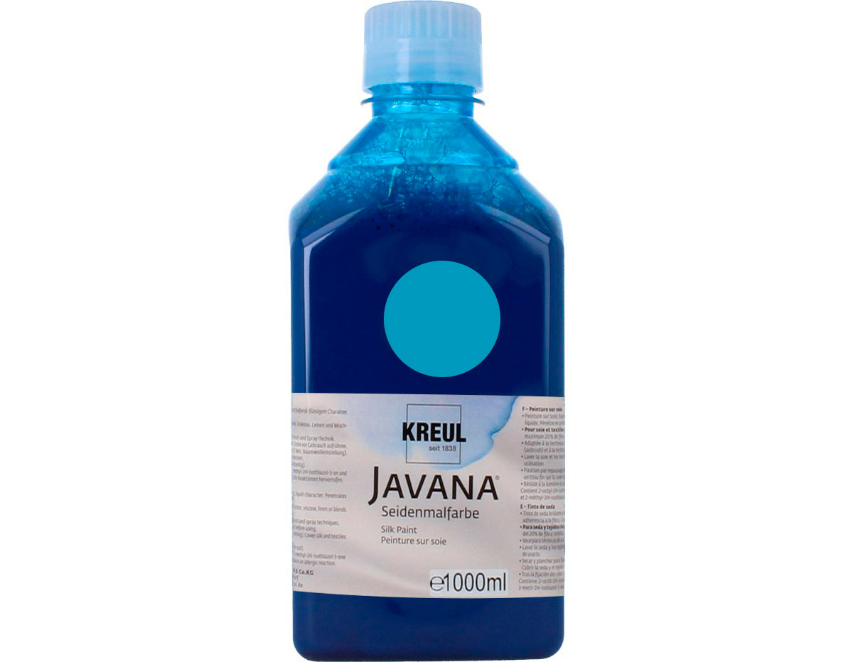K8125-1LTR Pintura para seda azul azure Javana