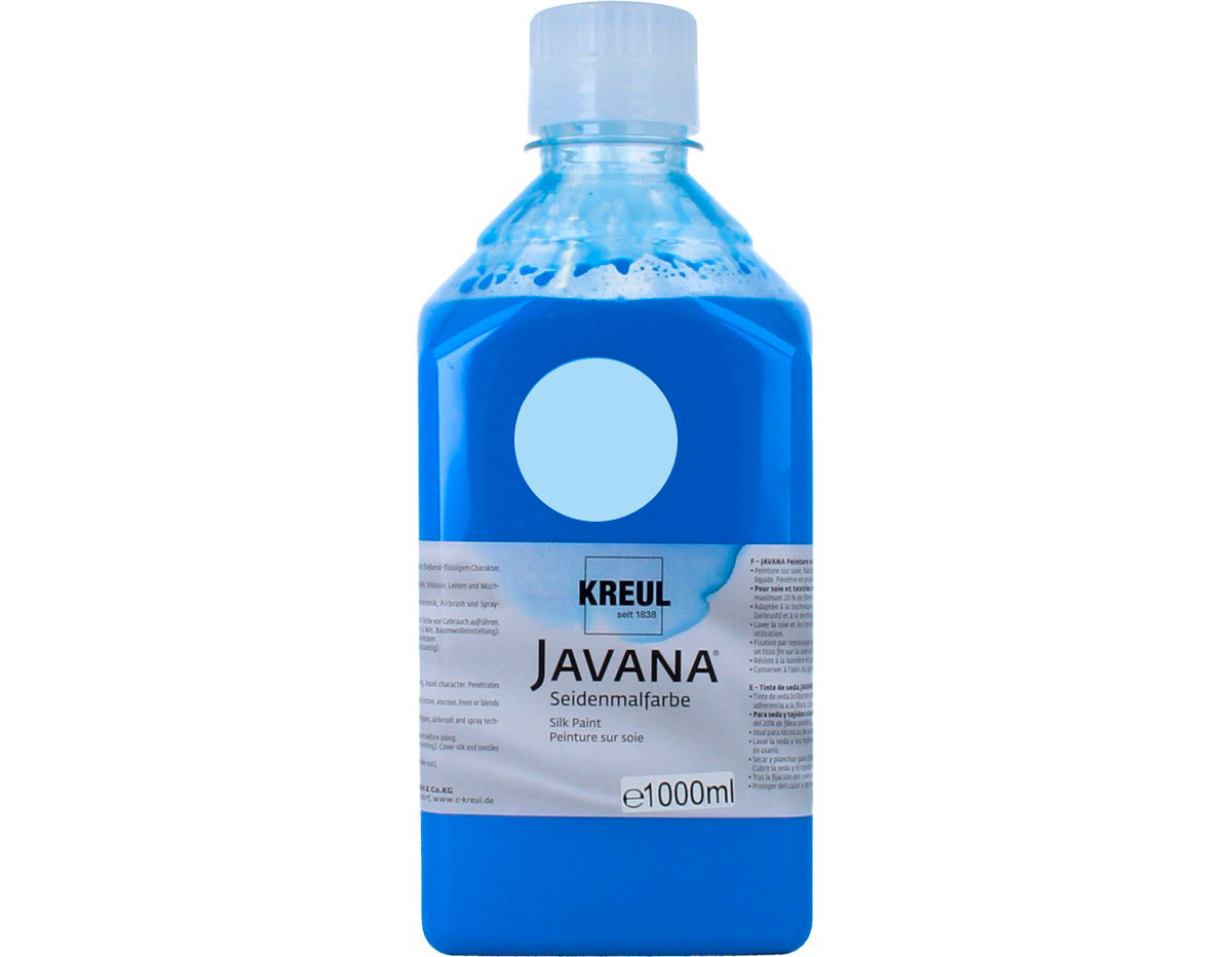 K8133-1LTR Pintura para seda azul cielo Javana