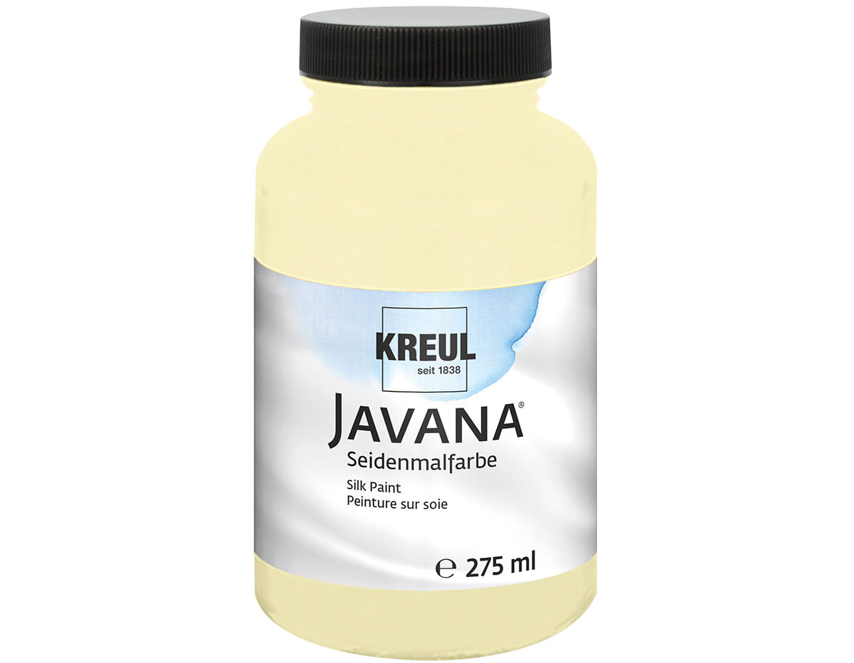 K8168-275 Pintura para seda amarillo pastel Javana