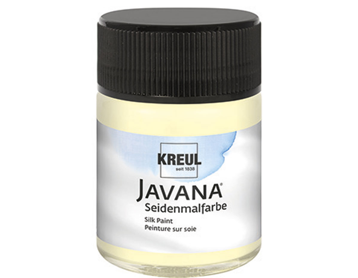 K8168 Pintura para seda amarillo pastel Javana