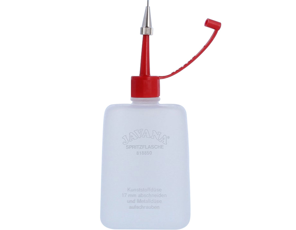 K818850 Bote canula de plastico vacio con boquilla metalica Javana