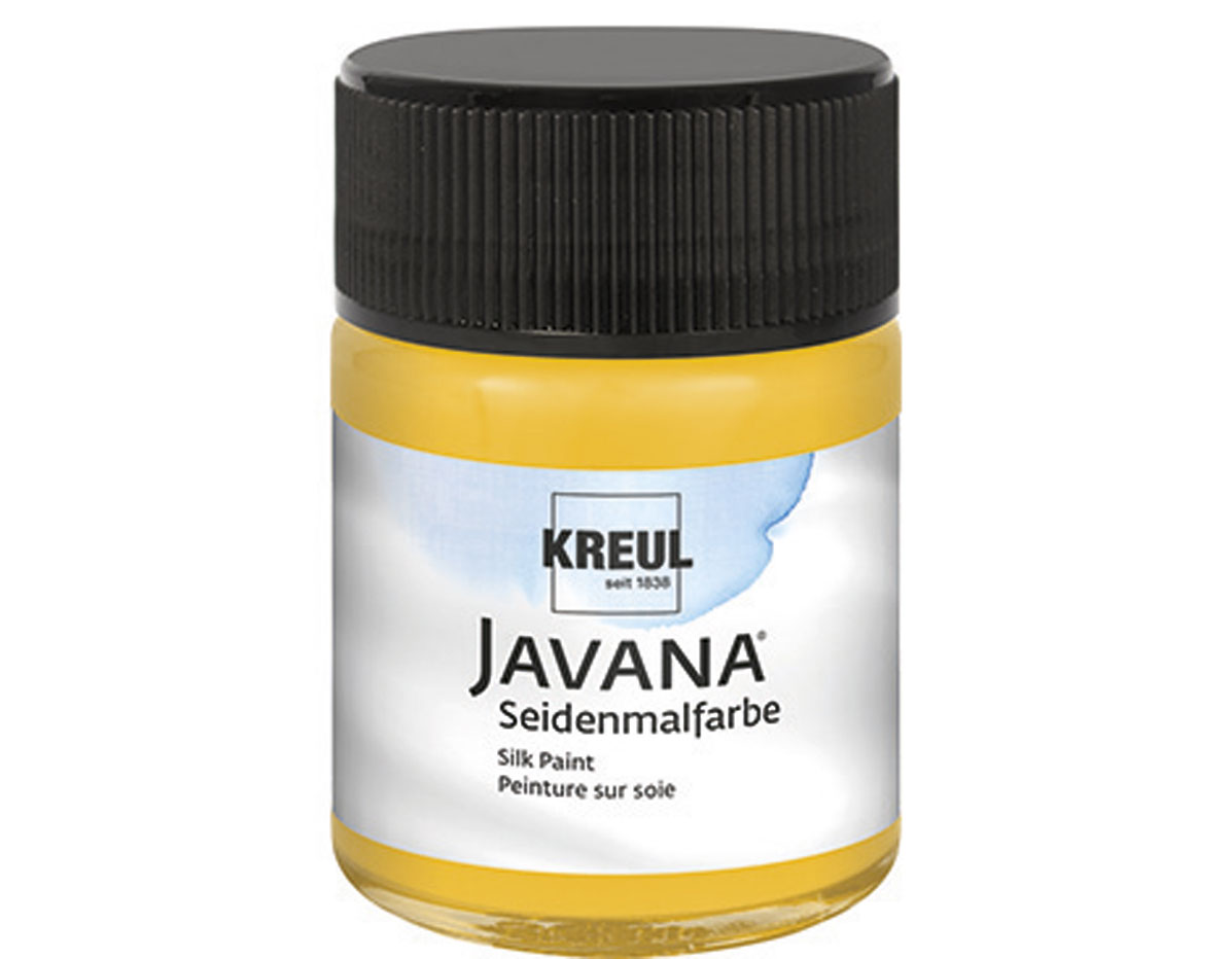 K8192 Pintura para seda amarillo maiz Javana