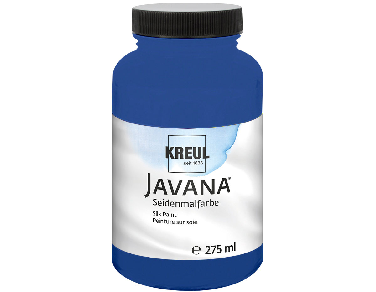 K8195-275 Pintura para seda azul lapis Javana