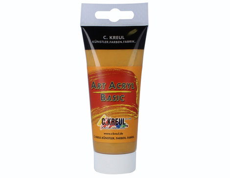 K84122 C K Art Acryl Basic Ocre 100 ml Tubo C Kreul