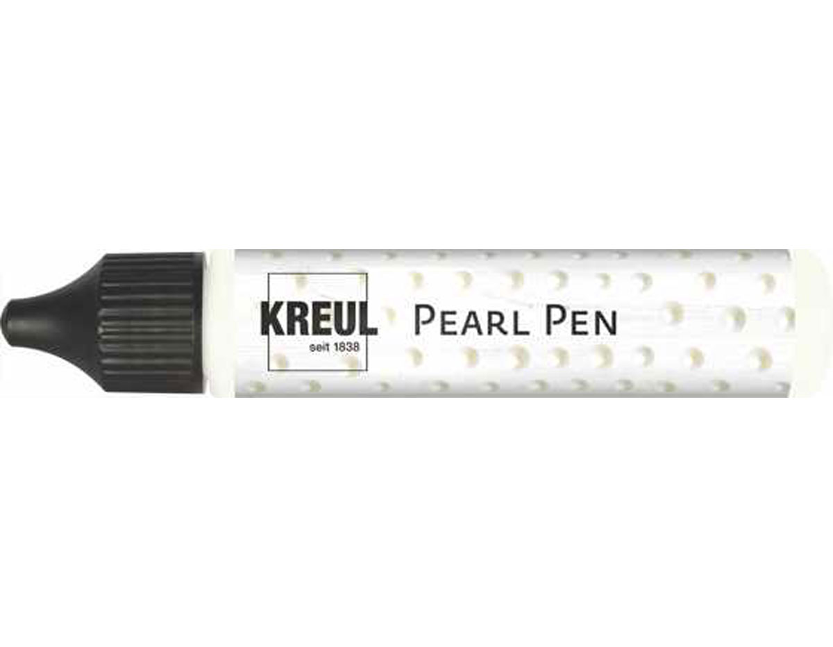 K92321 Pintura efecto perlas PERL PEN blanco 29ml Kreul