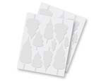 L01210 Adhesif mousse 3D arbres blanc mesures assorties Scrapbook Adhesives by 3L - Article1