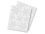 L01216 Adhesif mousse 3D flocons de neige blanc mesures assorties Scrapbook Adhesives by 3L - Article1