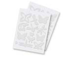 L01222 Adhesivo espuma 3D mariposas blanco medidas surtidas Scrapbook Adhesives by 3L - Ítem1