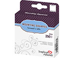 L01603 Carres adhesifs pour photos blanc Scrapbook Adhesives by 3L - Article1