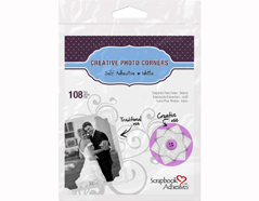 L01628 Coins adhesifs papier blanc Scrapbook Adhesives by 3L - Article
