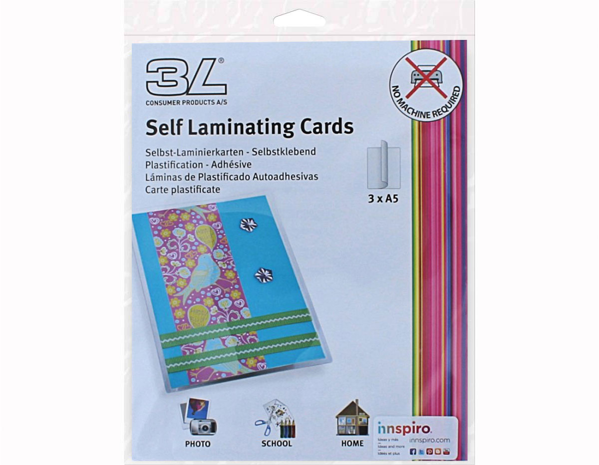 L01851 Lamina autoplastificable Scrapbook Adhesives by 3L