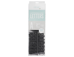 LP-006-00018 Set 148 letras Letter Pack Black para Letter Board DCWV - Ítem