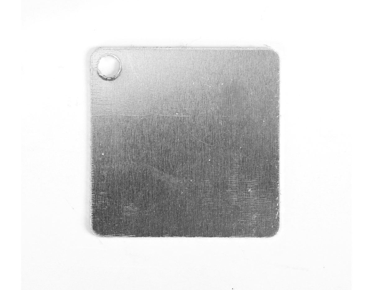 MP-300-001 MP-300-002 Plaque metal losange avec trou Sheet Metal