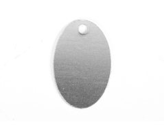 MP-400-001 MP-400-002 Plaque metal ovale avec trou Sheet Metal - Article