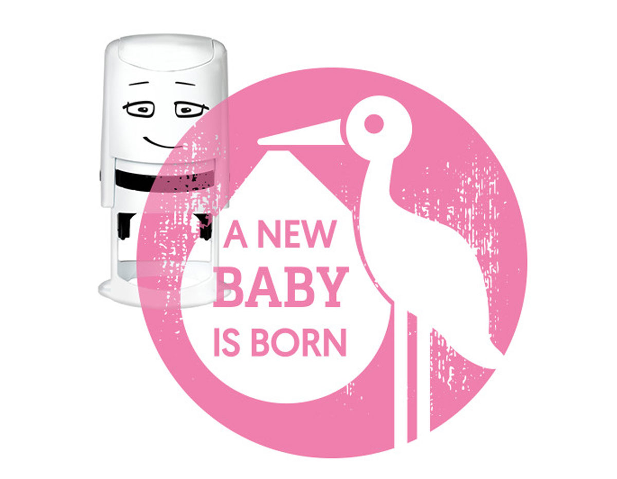 NI2005 Sello estandar para base NIO A new baby is born NIO