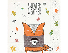 P200730 Serviettes de papier Sweater weather Paper Design - Article