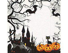 P200741 Serviettes de papier Spooky Paper Design - Article