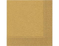 P20085 Serviettes papier uni gold Paper Design - Article