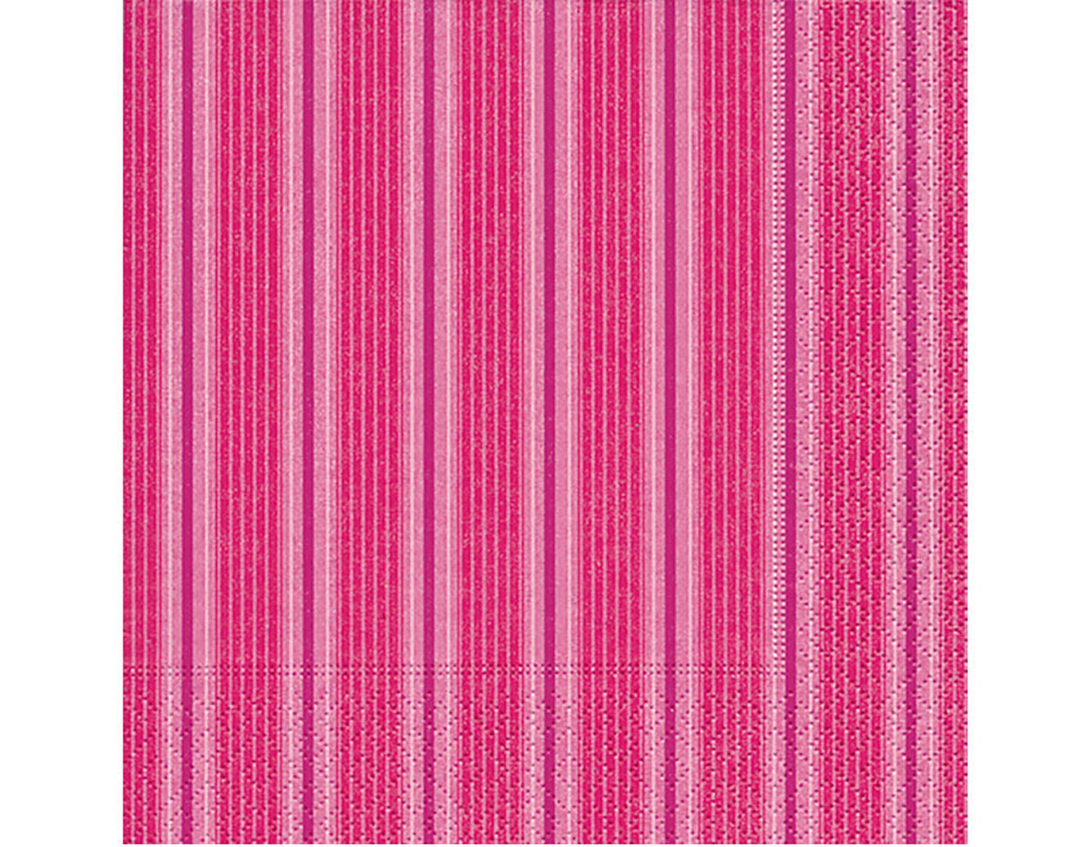 P21746 Servilletas papel unique stripes pink Paper Design