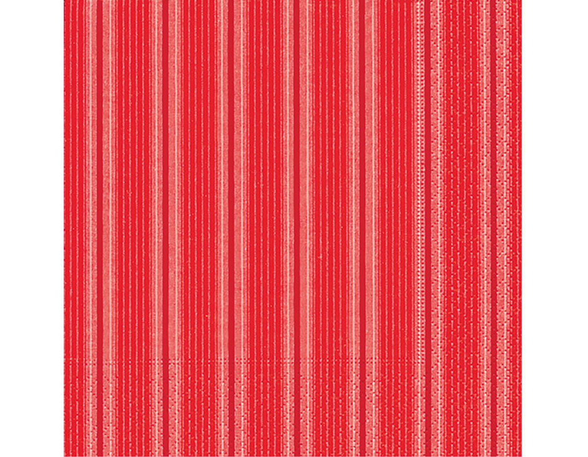 P21747 Serviettes papier unique stripes red Paper Design