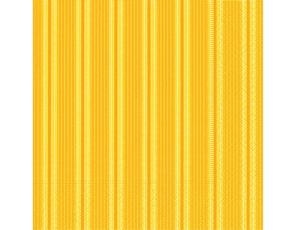 P21748 Serviettes papier unique stripes yellow Paper Design