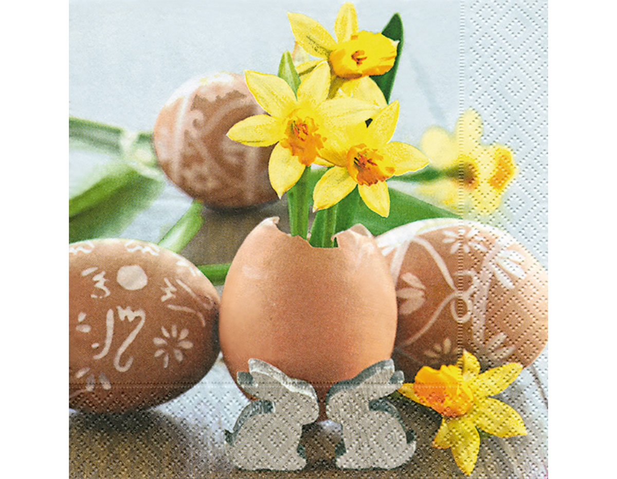 P21907 Servilletas papel Small Easter greetings Paper Design