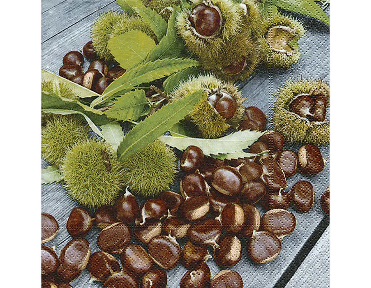 P22003 Servilletas papel Castanea sativa Paper Design