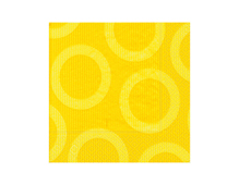 P28200 Serviettes cercles jaunes 33x33 (20u ) Paper Design - Article