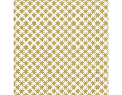 P600155 Servilletas papel Star pattern gold 33x33cm 20u Paper Design - Ítem