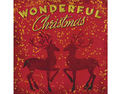 P600178 Servilletas papel Wonderful Christmas 33x33cm 20u Paper Design - Ítem