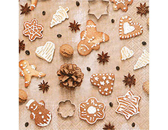 P600199 Servilletas papel Christmas cookies Paper Design - Ítem