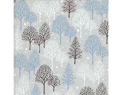 P600212 Servilletas papel Winter trees Paper Design - Ítem