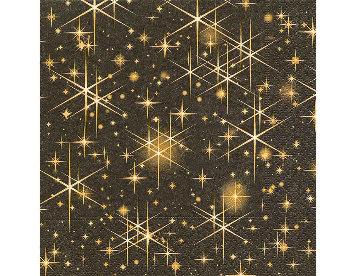 P600330 Servilletas papel Glittering stars Paper Design