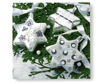 P60564 Serviettes etoiles decoratives 33x33-20u Paper Design - Article